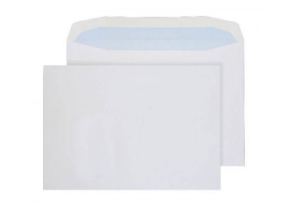 C4 White Envelope - Gummed - Wallet - 100gsm